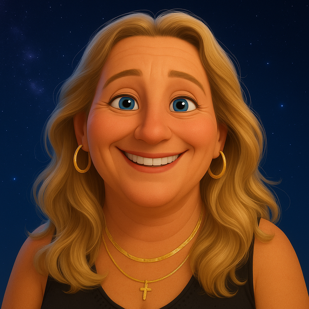 Sandy's avatar illustrated